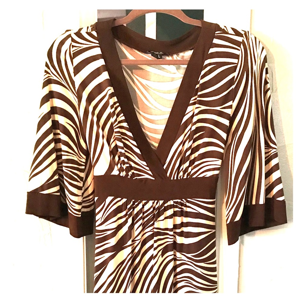 Zebra Mini Dress